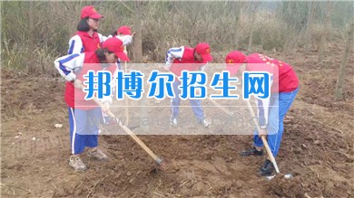 閬中師范學(xué)校“大規(guī)模綠化全川多彩通道建設(shè)閬中行動(dòng)”