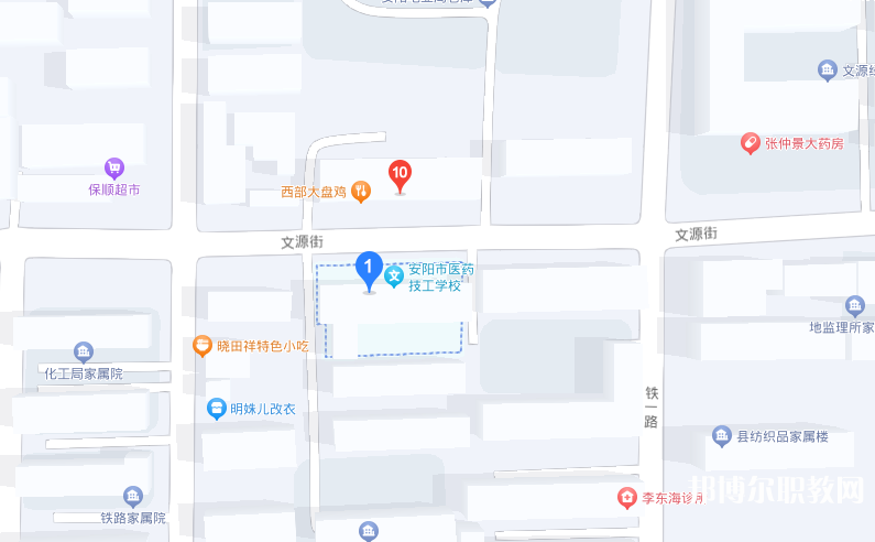 安陽源首科技制藥學(xué)校地址，乘車路線