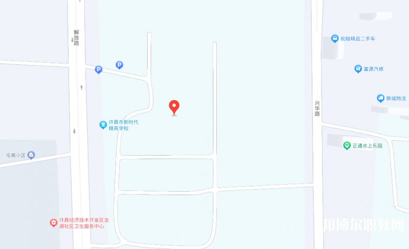 許昌北方電子科技學校地址，乘車路線