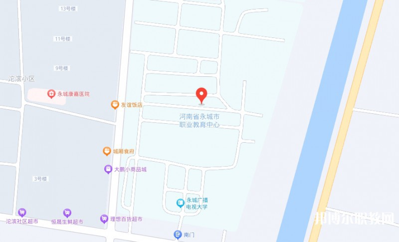 永城市職業(yè)教育中心地址，乘車路線