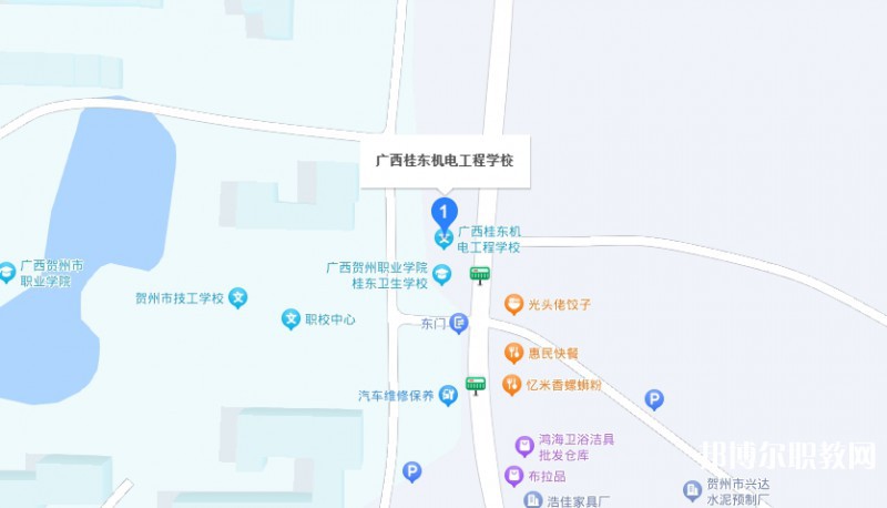 桂東機電工程學校地址，乘車路線