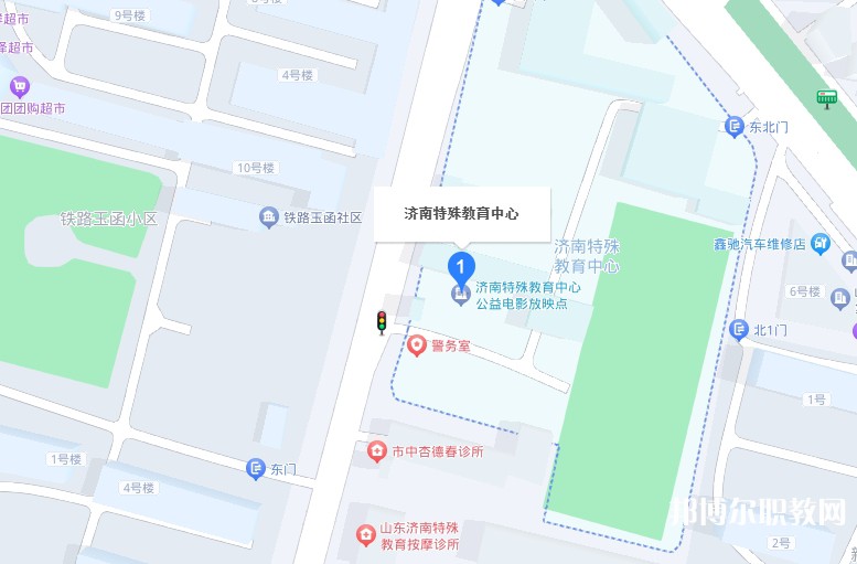 濟南特殊教育中心地址，乘車路線