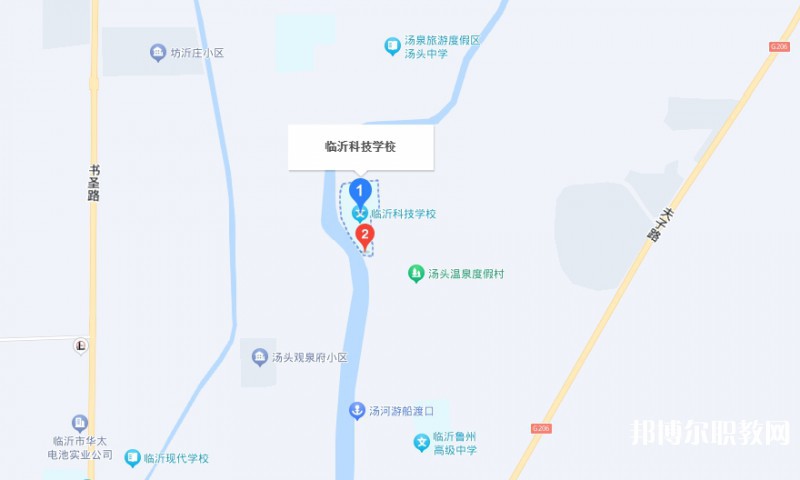臨沂科技普通中等專業(yè)學(xué)校地址,乘車路線