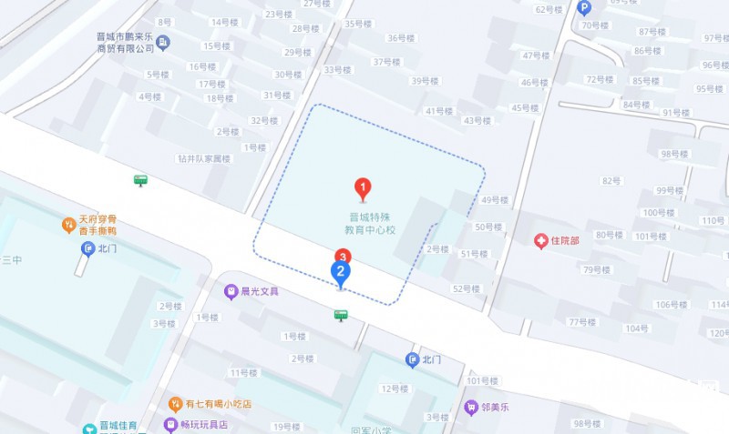 晉城市特殊教育中心學(xué)校地址，乘車路線